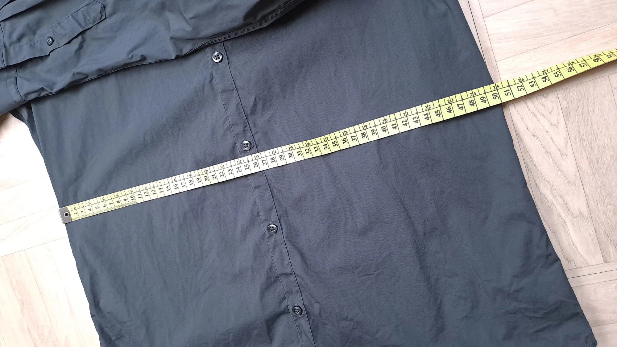 Camisa de Manga Longa / WE / Preto Stretch / Tamanho M / Masculino / Elegante – photo 5